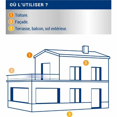 Traitement Anti-dépôts Verts -Toiture,Façade,Sols - Incolore - 1L - Ripolin - Incolore â Image 4