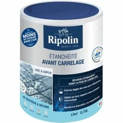 Revêtement Etanchéité Avant-Carrelage - Mat - 0,75L - Ripolin