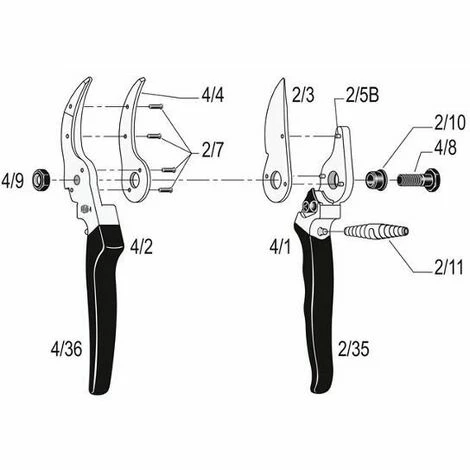 FELCO 4 Sécateur à Une Main â Image 2