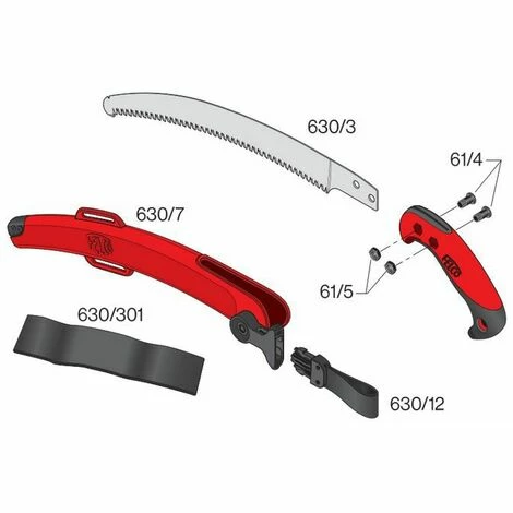 FELCO 630 Scie Courbe à Coupe Tirante â Image 2