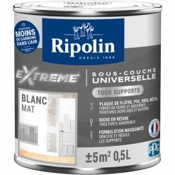 Sous-Couche Universelle - Mat - 0,5L - Ripolin - Blanc
