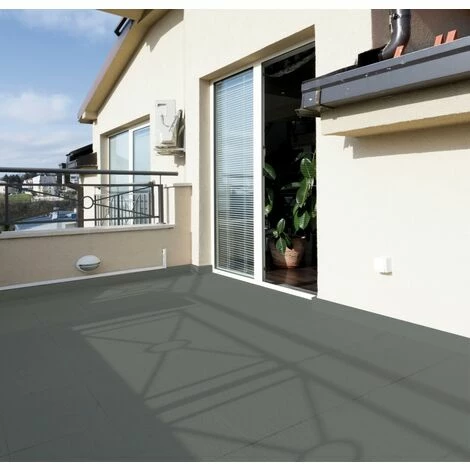 RIPOLIN Revêtement D'étanchéité Sol Extérieur, RIPOLIN Terrasse Et Balcon Gris 5 L â Image 3