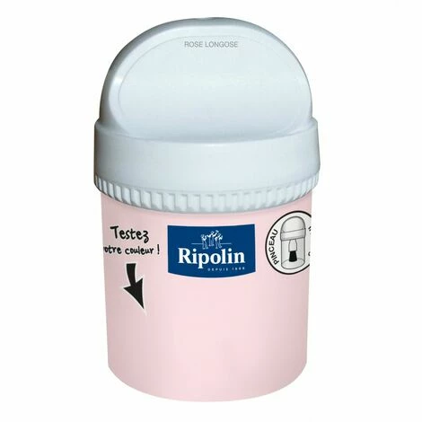 RIPOLIN Testeur Peinture Rose Longose Satin RIPOLIN Murs Et Boiseries 0.075 L â Image 4
