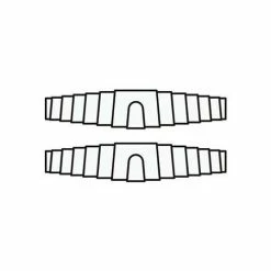 FELCO 2/91 Jeu De 2 Ressorts 2/11