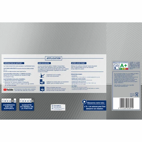 Sous-Couche Universelle XPRO3 - Mat - Blanc - 10L - Ripolin - Blanc â Image 3