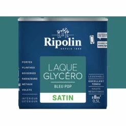 Laque Glycéro Intérieur Et Extérieur, Brillant Ripolin