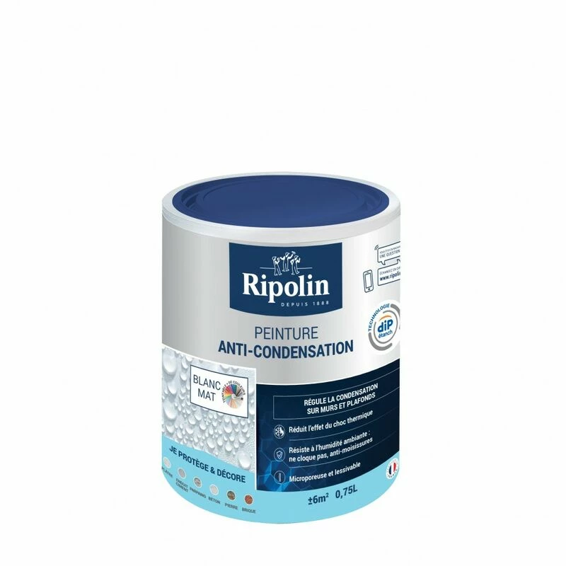 Peinture Anti-Condensation, Mat, Ripolin â Image 3