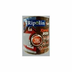 Peinture Bois Extérieur XPRO3 Satin 0,5L RIPOLIN - Plusieurs Modèles Disponibles