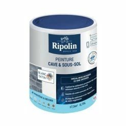 Peinture Cave Et Sous-Sol, Satin, Ripolin
