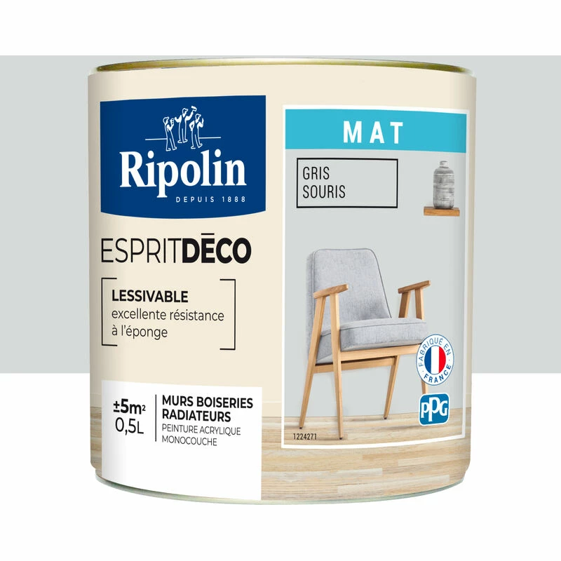 Peinture Couleur Aspect Mat - Ripolin
