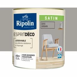 Peinture Couleur Aspect Satin - Ripolin