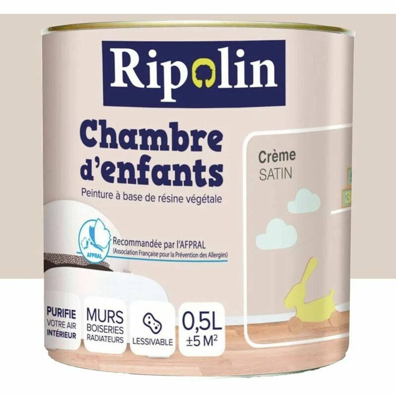 Peinture Murale Spéciale Chambre D'Enfants, Satin Ripolin