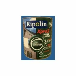 RIPOLIN Lasure Opaque XPro3 Rénovation Bleu Océan 1 L - Bleu Océan