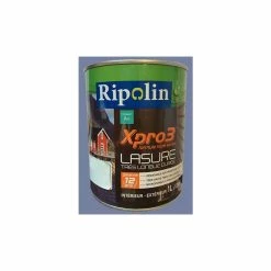 RIPOLIN Lasure XPro3 12ans Bleu Breton 1 L - Bleu Breton