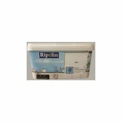 RIPOLIN Peinture Acrylique Attitude Cuisine & Bain Kaolin 2 L - Kaolin