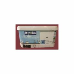 RIPOLIN Peinture Acrylique Attitude Cuisine & Bain Rouge Chinois 2 L