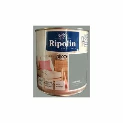RIPOLIN Peinture Acrylique 'Esprit Déco' Métal Scintillant Métal 0,5 L - Métal Scintillant