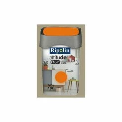 RIPOLIN Peinture Attitude Récup' Sépia Satin 0,75L 0,75 L - Sépia
